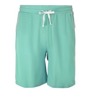 Fabric Mens Cotton Blend Shorts / Light Green